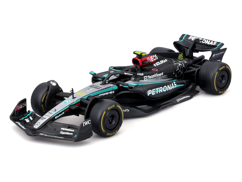 Mercedes model car, bburago, Lewis Hamilton, #44, 1:43, F1W15