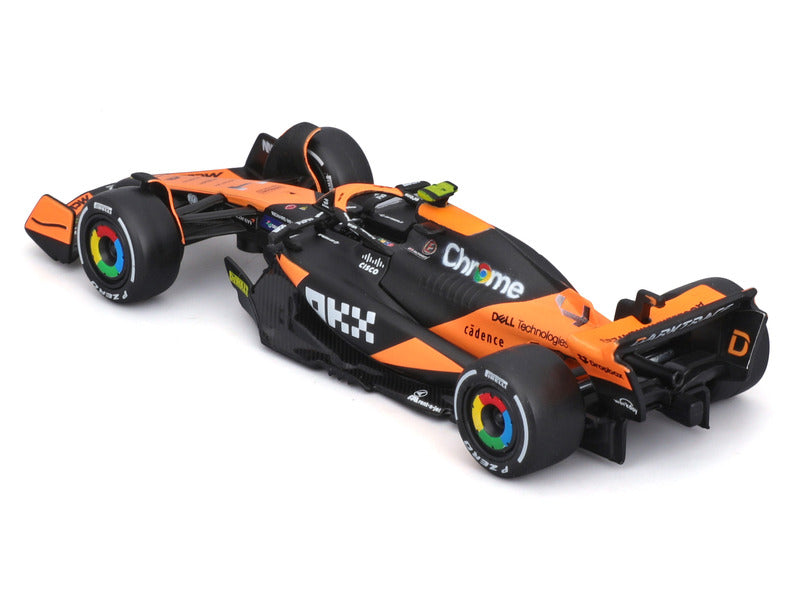 McLaren model car, Bburago, Lando Norris, Miami livery, MCL38 đ„