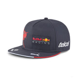 Red Bull Sergio Perez Flatbrim Cap, Blue, 2022 - FansBRANDS®