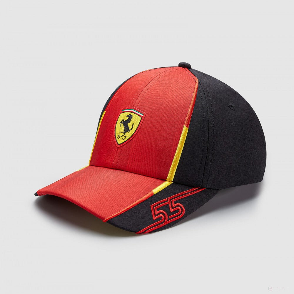 Ferrari Ferrari Replica Sainz Baseball Cap Rosso Corsa - FansBRANDS®