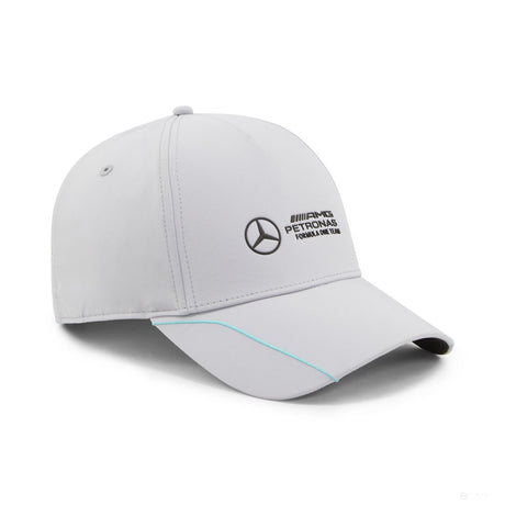 Mercedes cap, Puma, team, baseball, silver, 2024 - FansBRANDS®