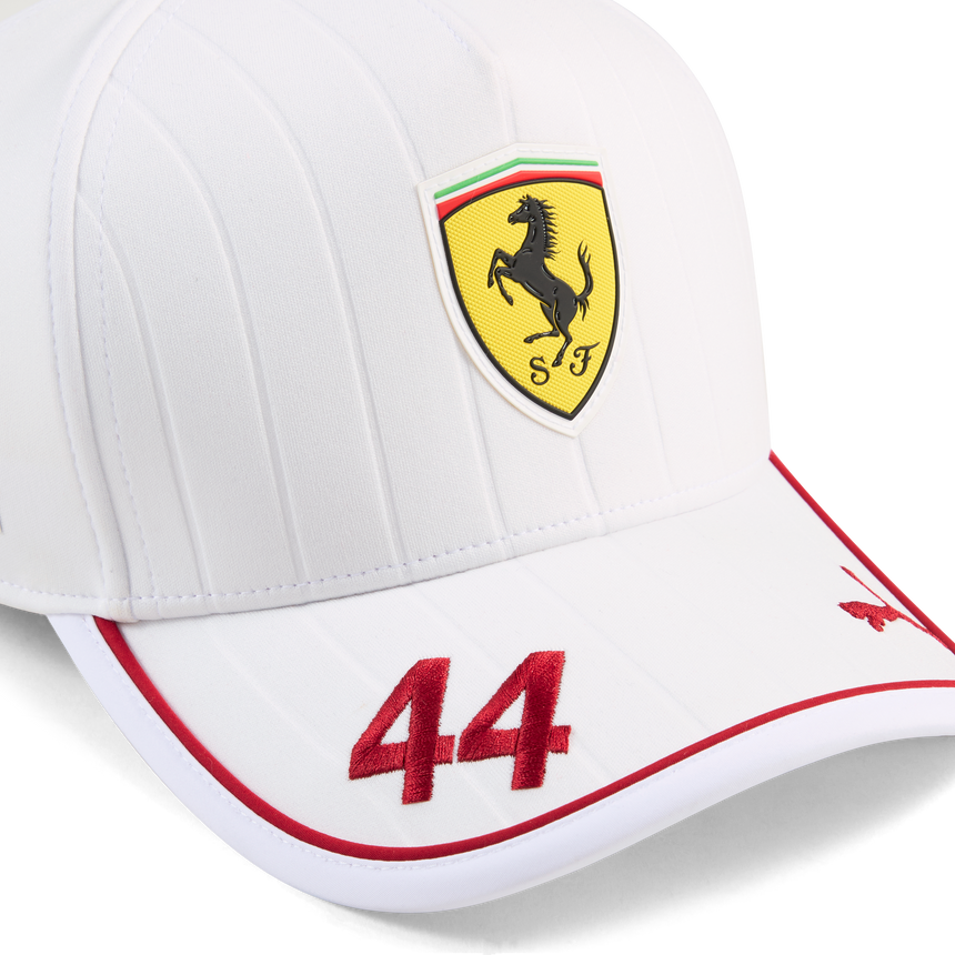 Ferrari, Lewis Hamilton, Baseball Cap, white š„