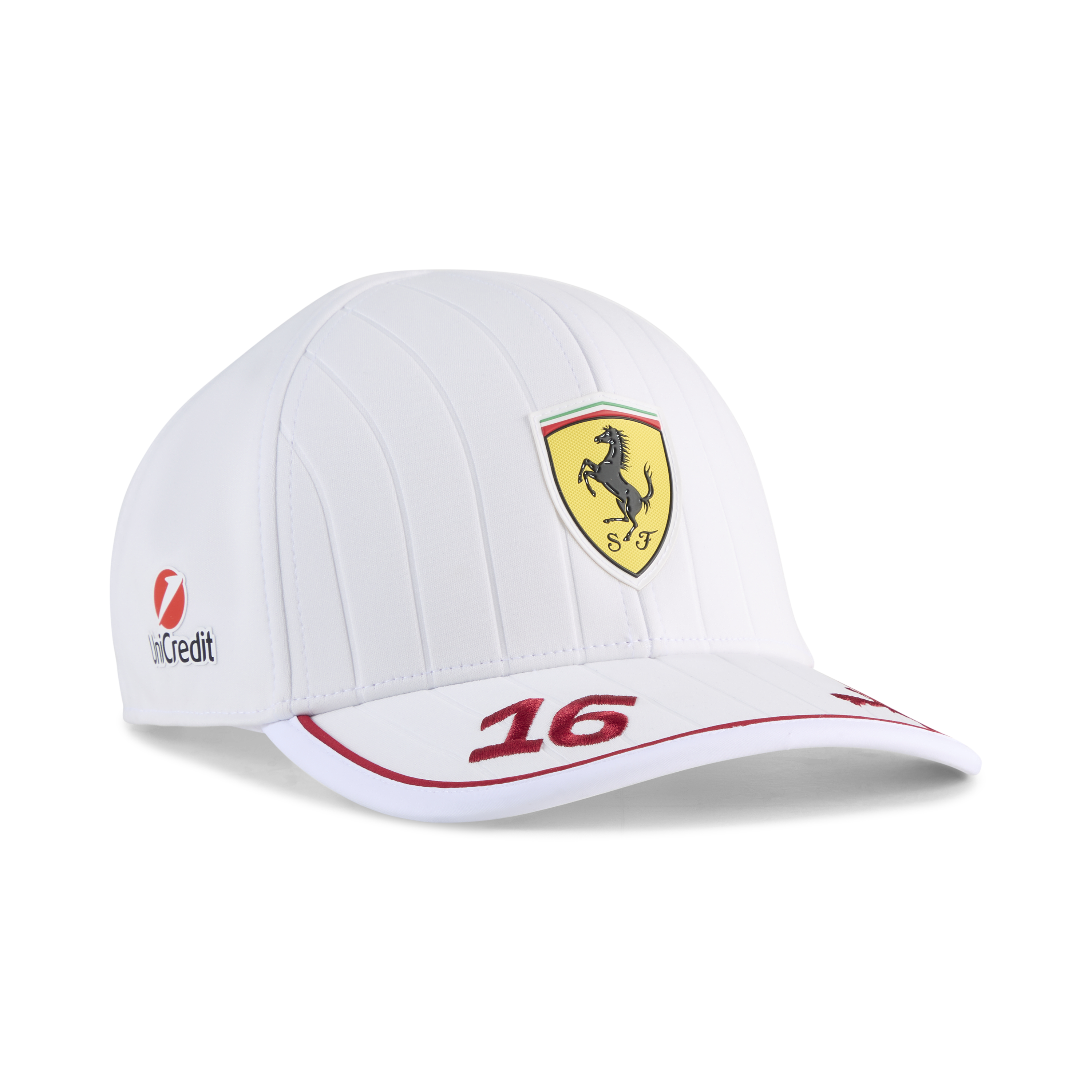Ferrari, Charles Leclerc, Baseball Cap, white š„
