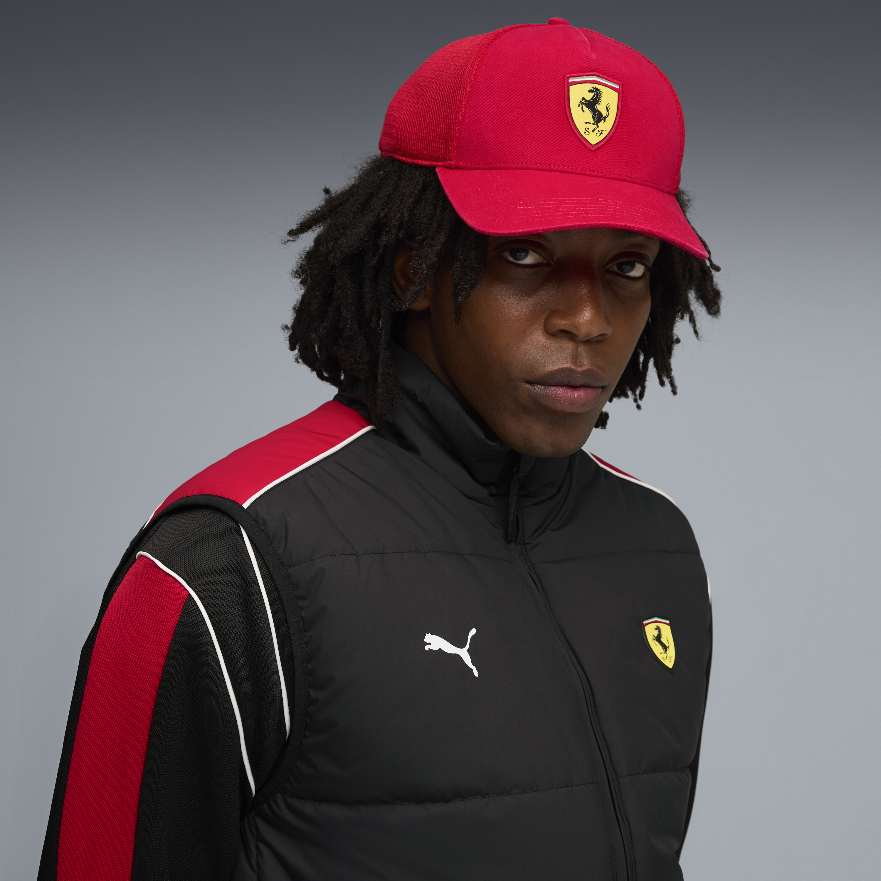 Ferrari trucker cap, Puma, red š„