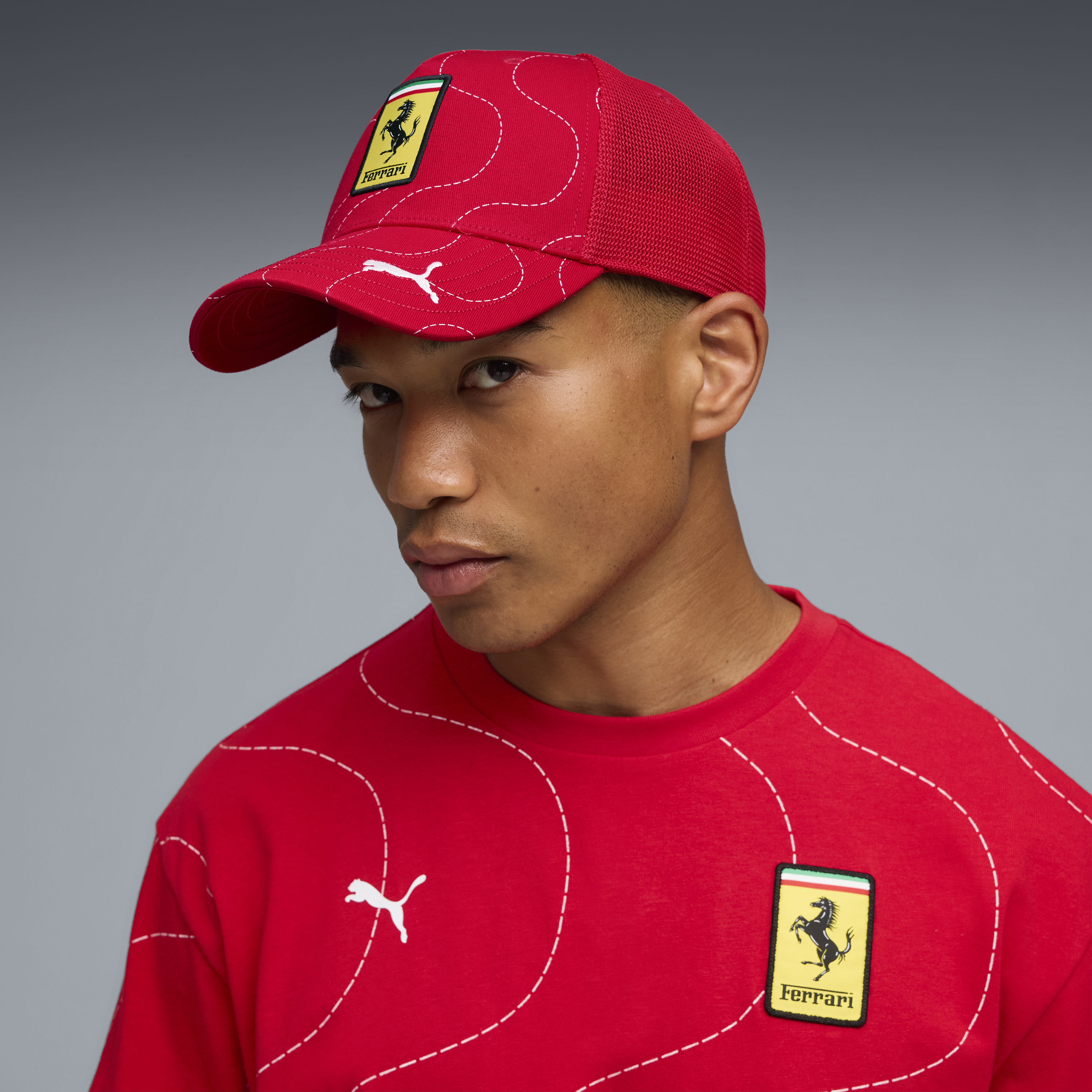 Ferrari trucker cap, Monza special edition, red š„