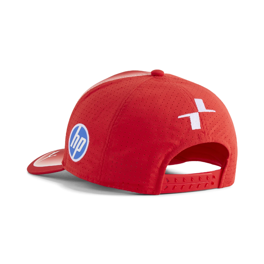 Ferrari cap, team, Charles Leclerc, Puma, red