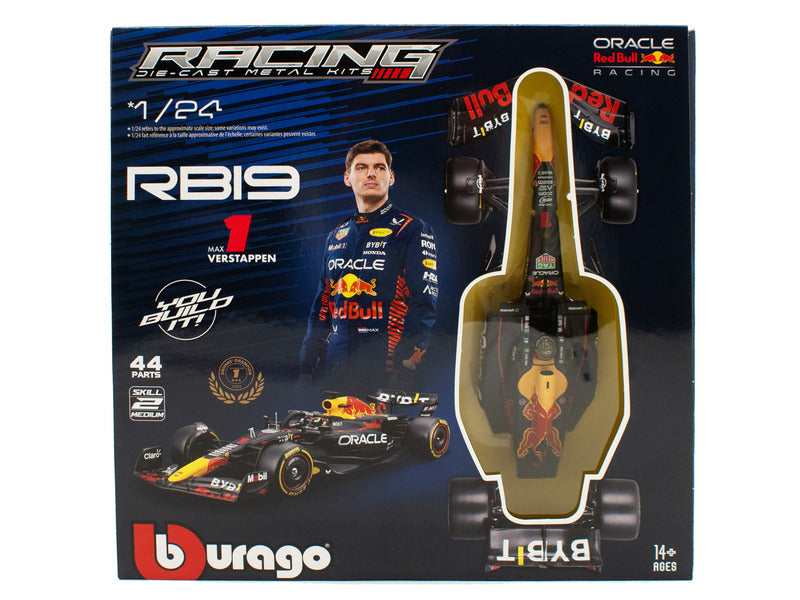 Red Bull Racing model kit, bburago, Max Verstappen, #1, RB19