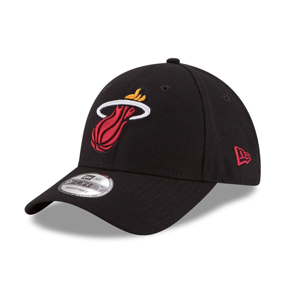 Gorra de béisbol negra de los Miami Heat