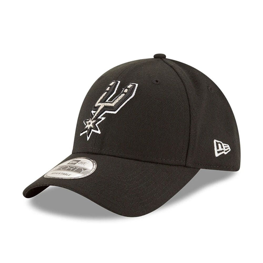 Gorra de béisbol de los San Antonio Spurs, negra