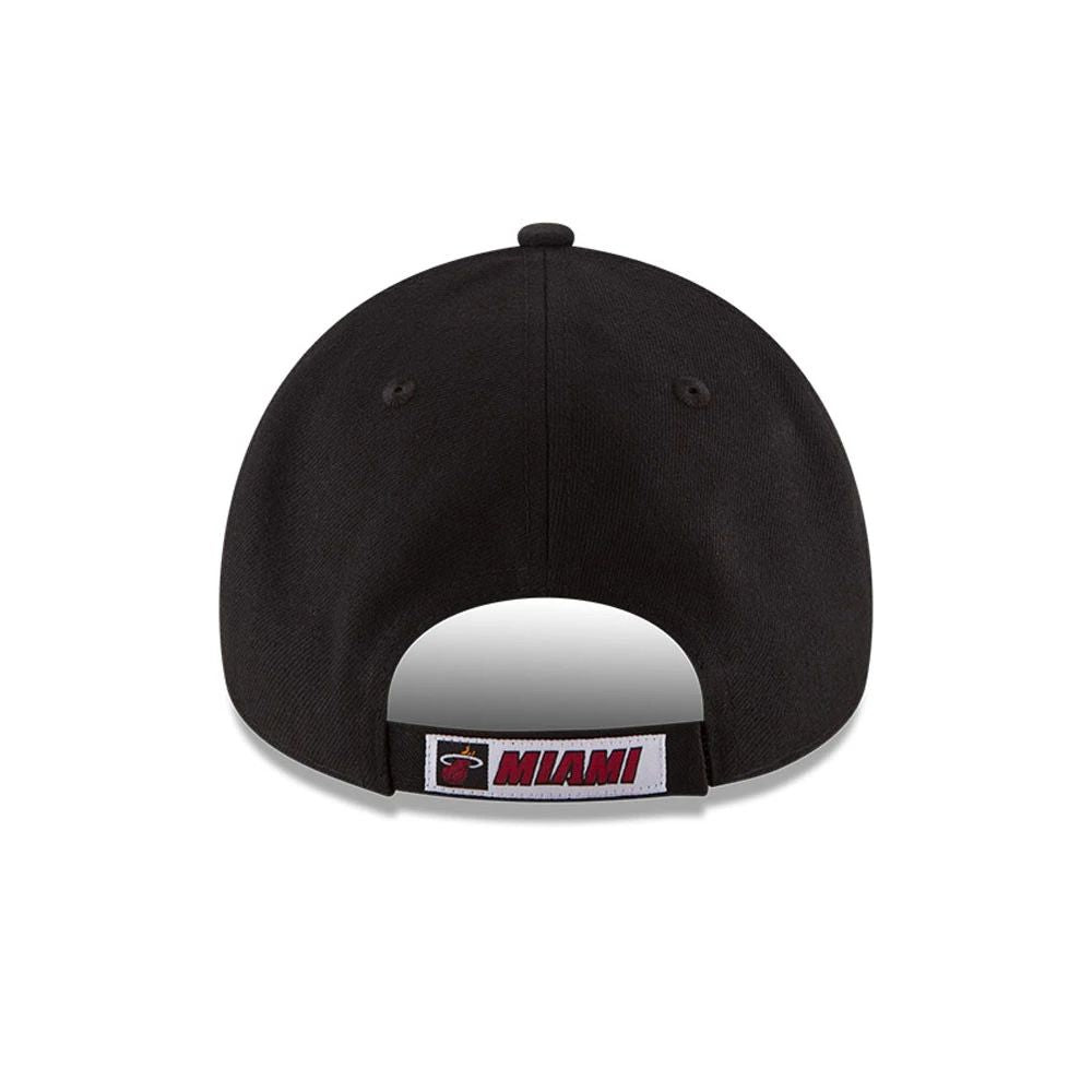 Gorra de béisbol negra de los Miami Heat