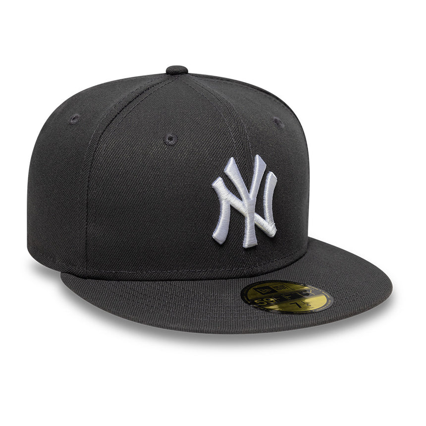 New York Yankees cap, New Era, Basic, grey