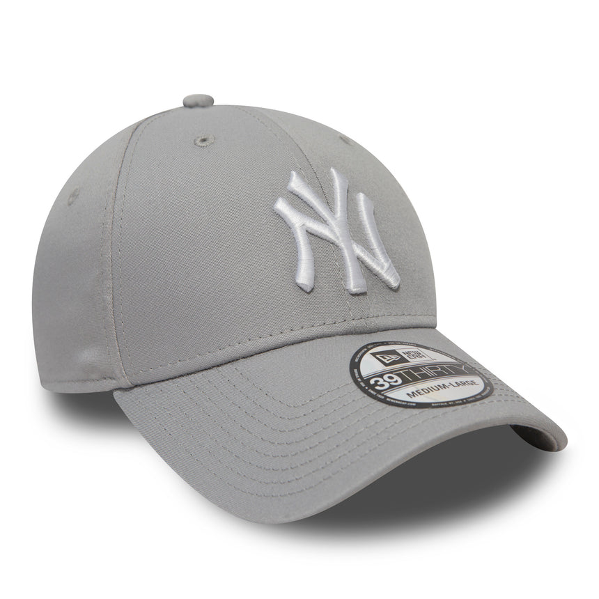 New York Yankees cap, New Era, 39THIRTY, Basic, grey