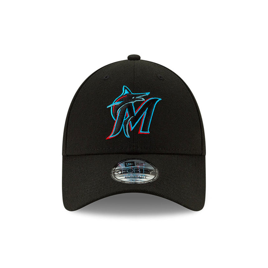 Miami Marlins cap, New Era, 9FORTY, team, black