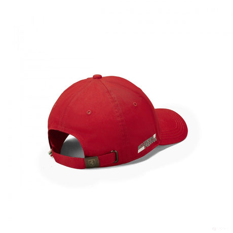 Ferrari Baseball Cap, Sebastian Vettel SEB5, Adult, Red, 2019