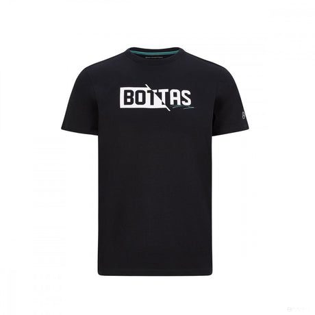 Mercedes T-shirt, Valtteri Bottas #77, Black, 2020 - FansBRANDS®