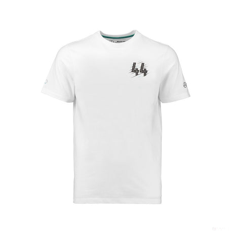 Mercedes Kids T-shirt, Hamilton, White, 2018 - FansBRANDS®