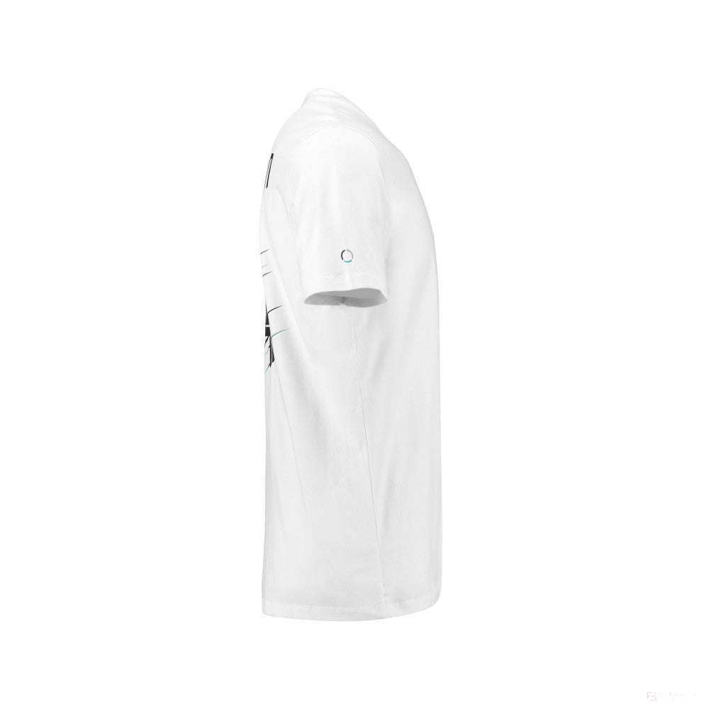 Mercedes Kids T-shirt, Hamilton, White, 2018 - FansBRANDS®