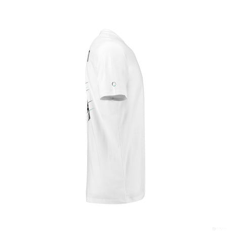 Mercedes Kids T-shirt, Hamilton, White, 2018 - FansBRANDS®