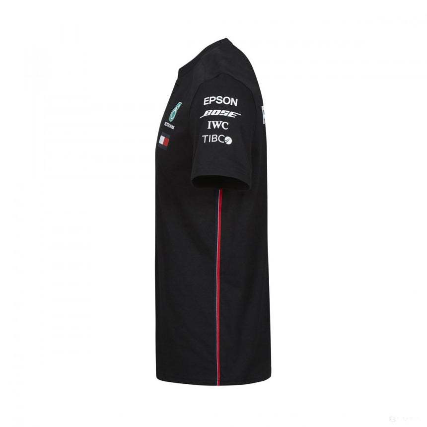 Mercedes T-shirt, Team, Black, 2019 - FansBRANDS®