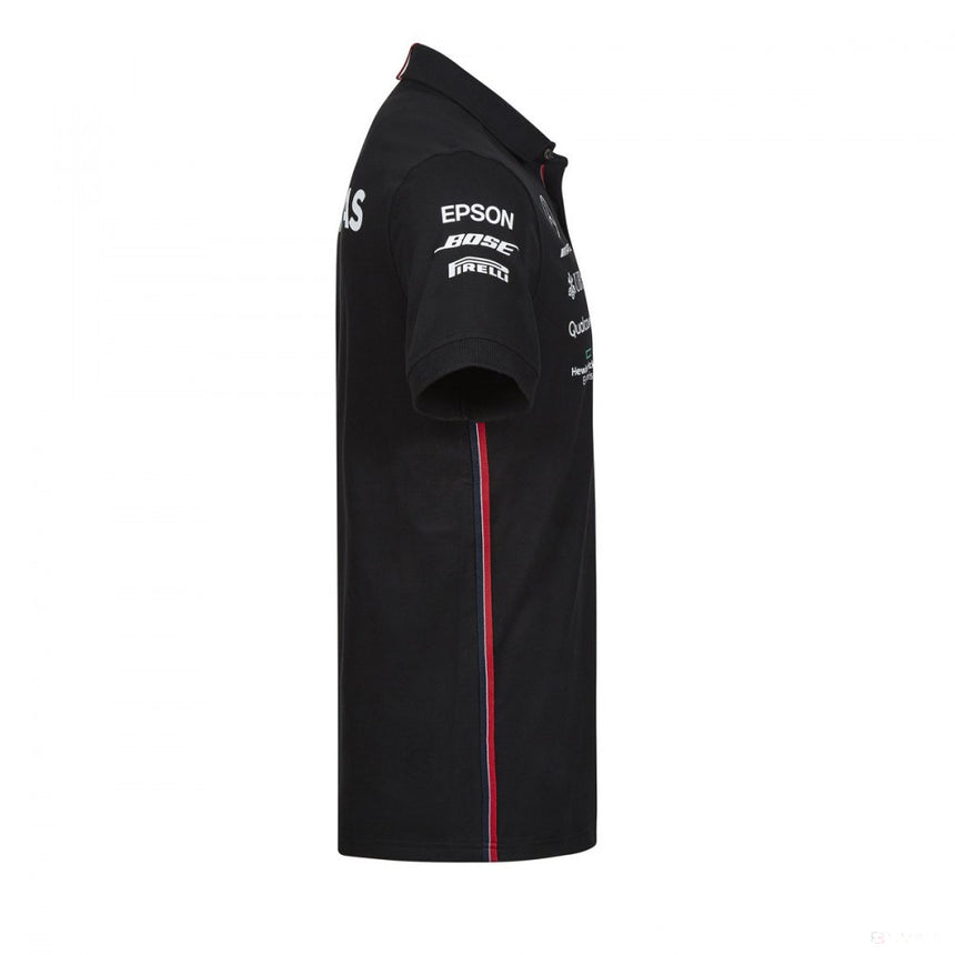 Mercedes Polo, Team, Black, 2019 - FansBRANDS®
