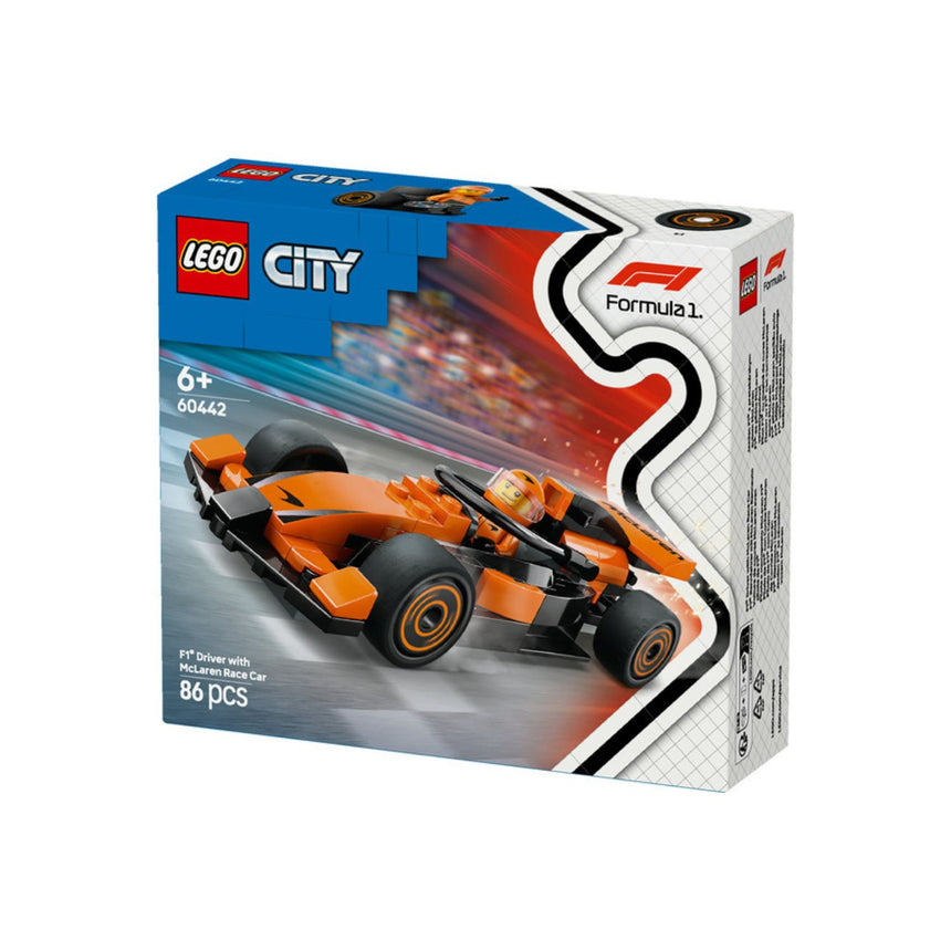 McLaren, F1 LEGO® City 60442, coche de carreras con piloto