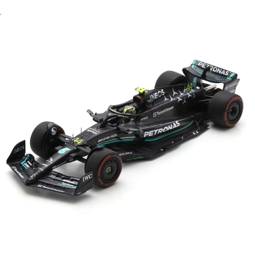 Modelo de coche Mercedes, F1 W14 E, bburago, 1:43, Lewis Hamilton #44, 2023