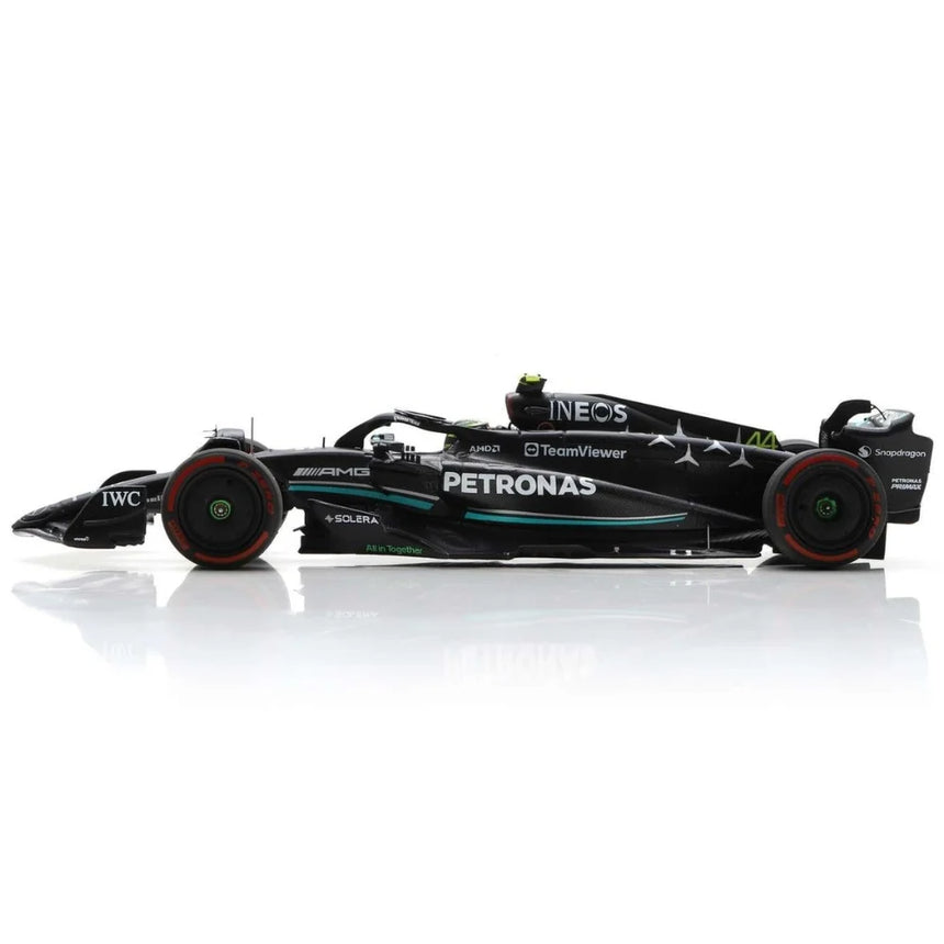 Modelo de coche Mercedes, F1 W14 E, bburago, 1:43, Lewis Hamilton #44, 2023