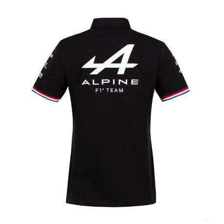Alpine Womens Polo, Team, Black, 2021 - FansBRANDS®
