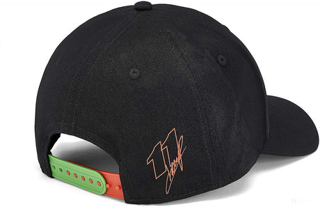 Racing Point Baseball Cap, Sergio Perez SP, Adult, Black, 2019 - FansBRANDS®