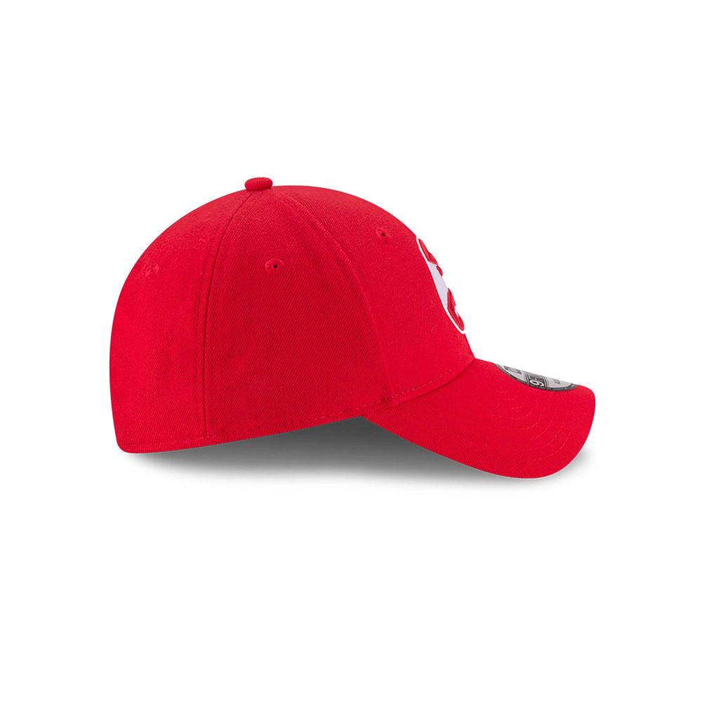 Gorra de béisbol roja de los Atlanta Hawks