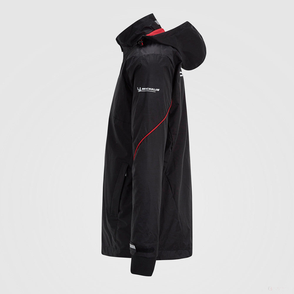 Porsche Team Rain Jacket, Black, 2022 - FansBRANDS®