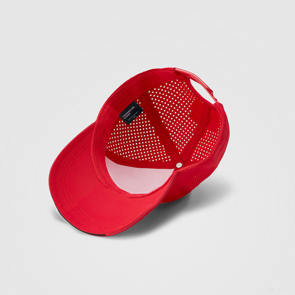 Porsche Baseball Cap, Fanwear, Adult, Red, 2022 - FansBRANDS®