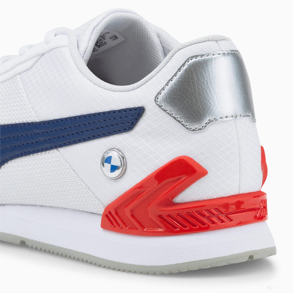 Puma BMW MMS Track Racer Shoes, White, 2022 - FansBRANDS®