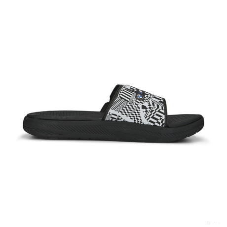 BMW MMS Softride Slide PUMA Black-Pop Red - FansBRANDS®
