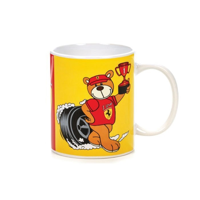 Ferrari Mug, Love Ferrari Teddy, 300 ml, Red, 2018 - FansBRANDS®