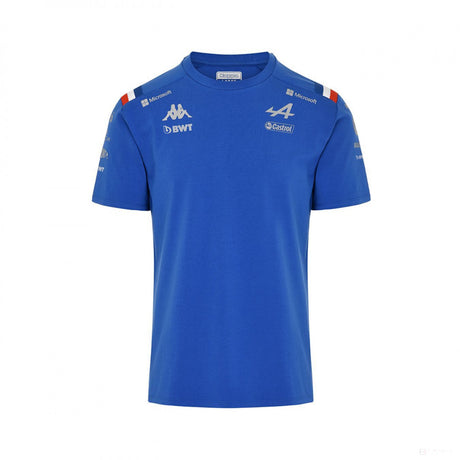 Alpine T-shirt, Team, Blue, 2022 - FansBRANDS®