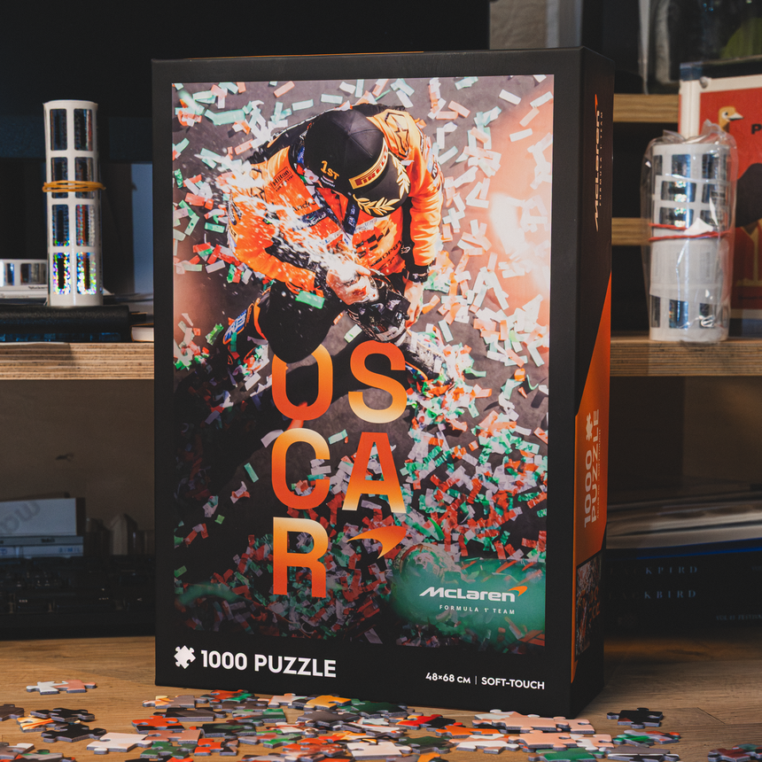 McLaren Formula 1® Team, Puzzle, Oscar Piastri, Maiden Grand Prix Win, 1000 pcs