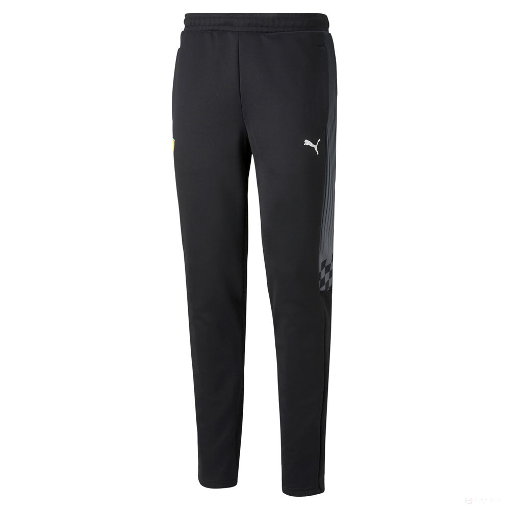 Ferrari Pants, Puma Race T7 Track, Black, 2021 - FansBRANDS®