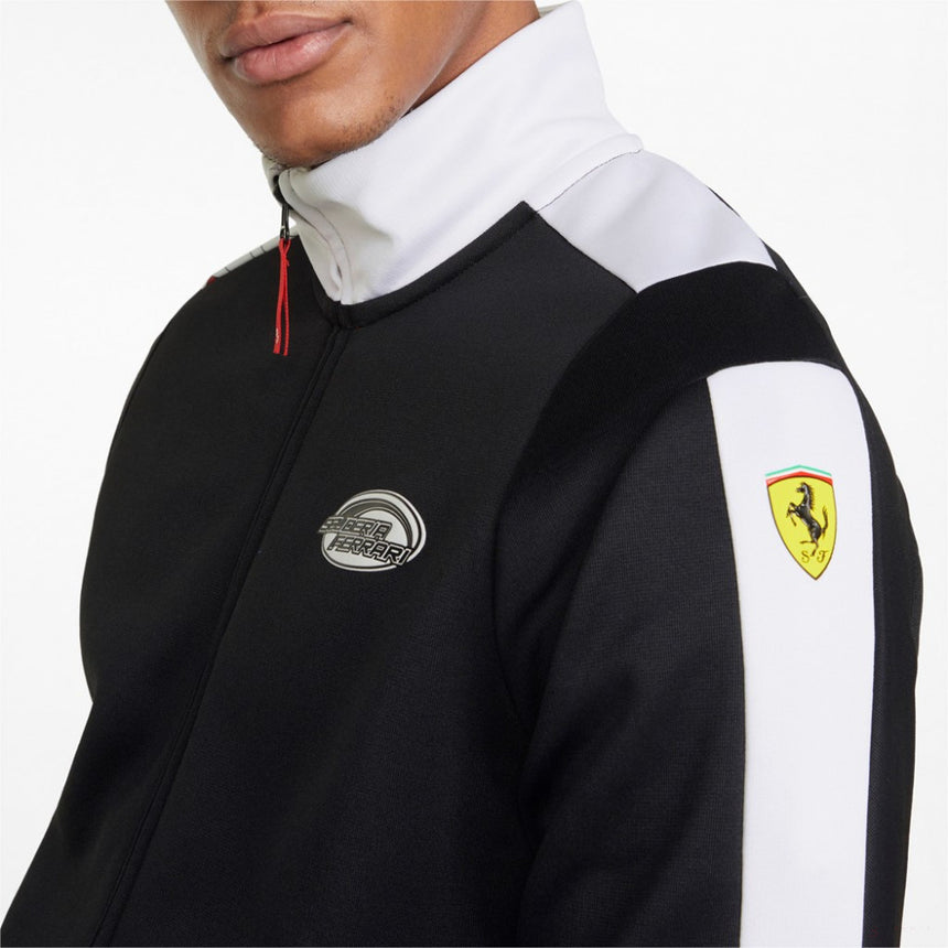 Puma Ferrari T7 Pulóver, Black, 2022 - FansBRANDS®