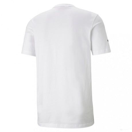BMW T-shirt, Puma BMW MMS Car Graphic, White, 2021 - FansBRANDS®