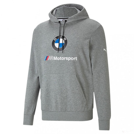 BMW Sweater, Puma BMW MMS ESS Logo, Grey, 2021 - FansBRANDS®