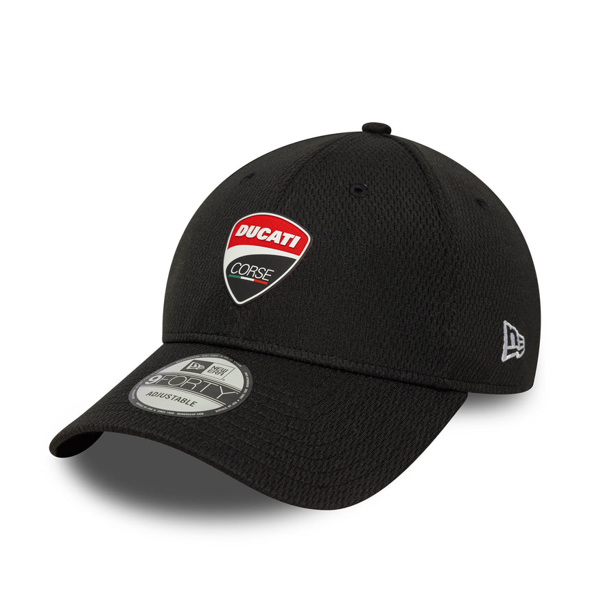 Ducati cap, dashmark mesh, 39THIRTY, New Era, black