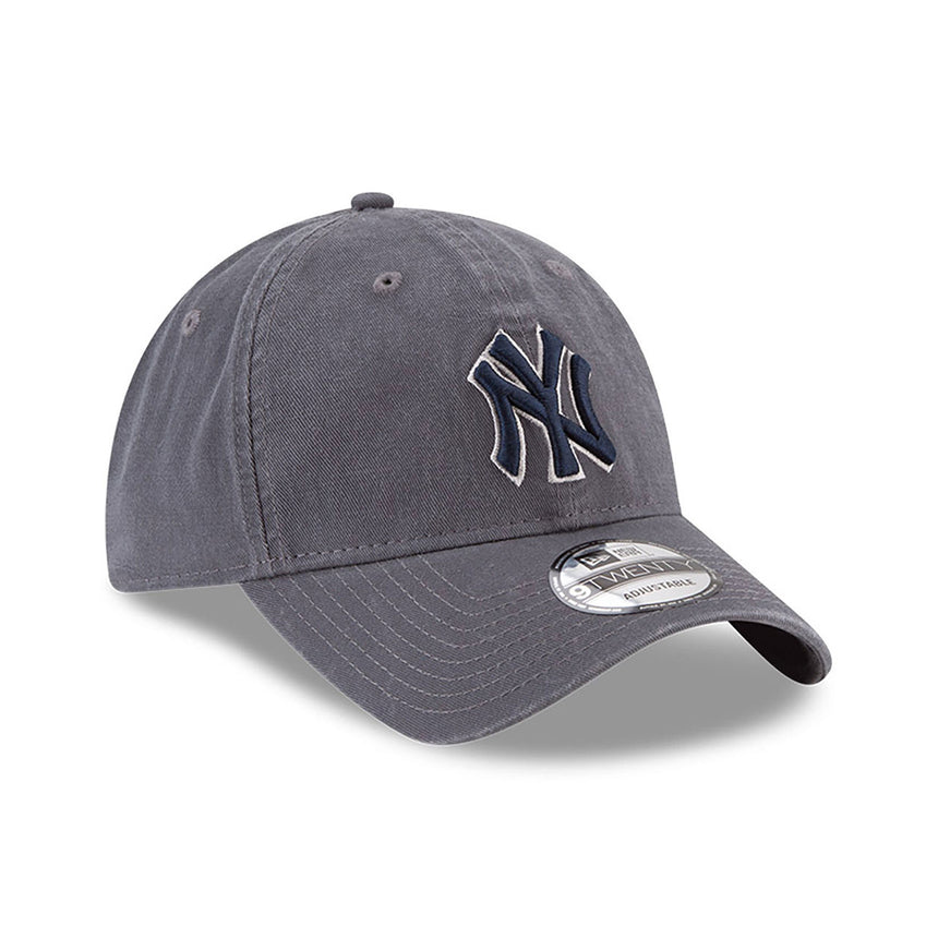 New York Yankees cap, New Era, Core, grey