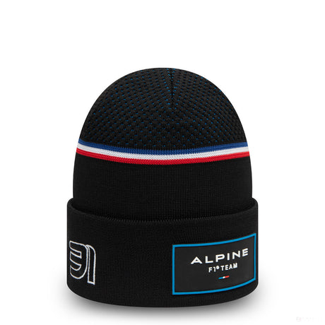 Alpine Esteban Ocon Beanie, Adult, Black - FansBRANDS®