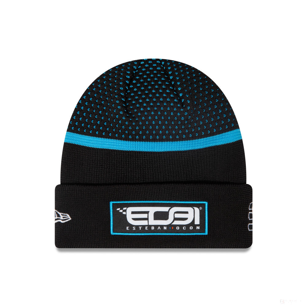 Alpine Esteban Ocon Cuff Beanie Kids Black-Youth - FansBRANDS®