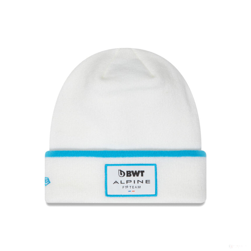 Alpine Stripe Cuff Beanie, White - FansBRANDS®