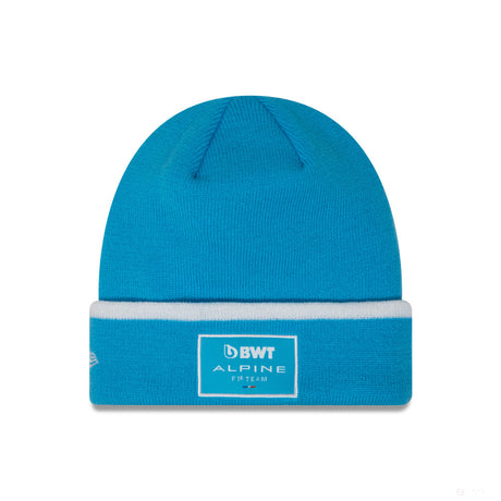 Alpine Stripe Cuff Beanie, Blue