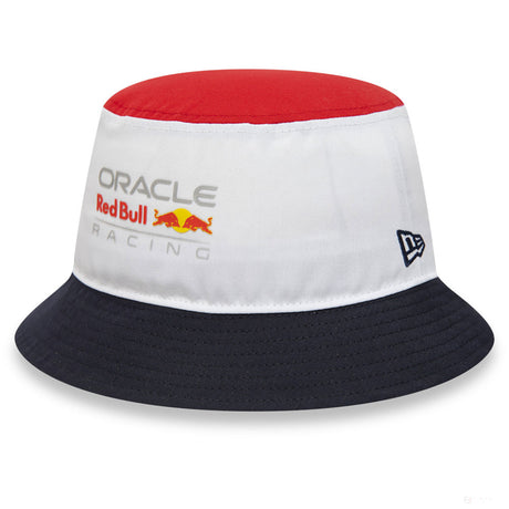 Red Bull Colour Block Bucket Hat, White - FansBRANDS®