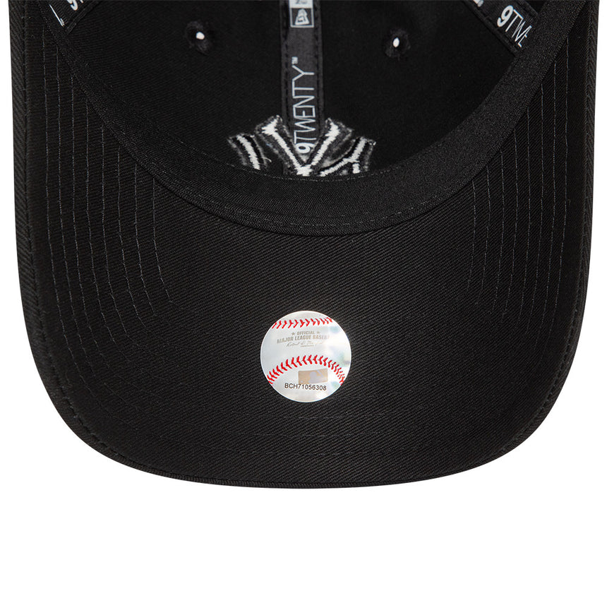 New York Yankees cap, New Era, 9TWENTY, essential, full black