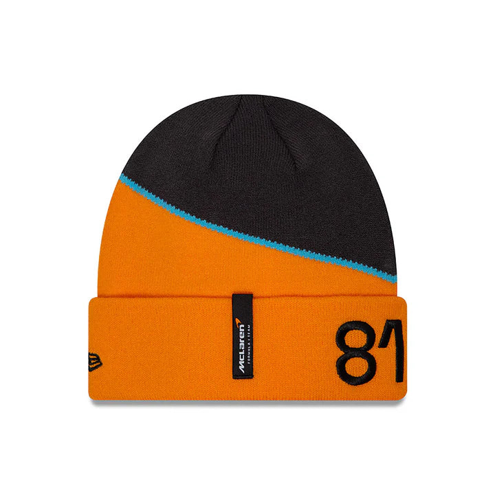 Gorro McLaren, Oscar Piastri, equipo, naranja, 2024
